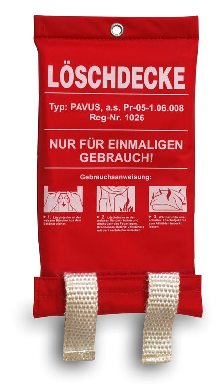 Feuerlöschdecke – 1000 x 1000 mm