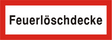 Brandschutzschild "Feuerlöschdecke"