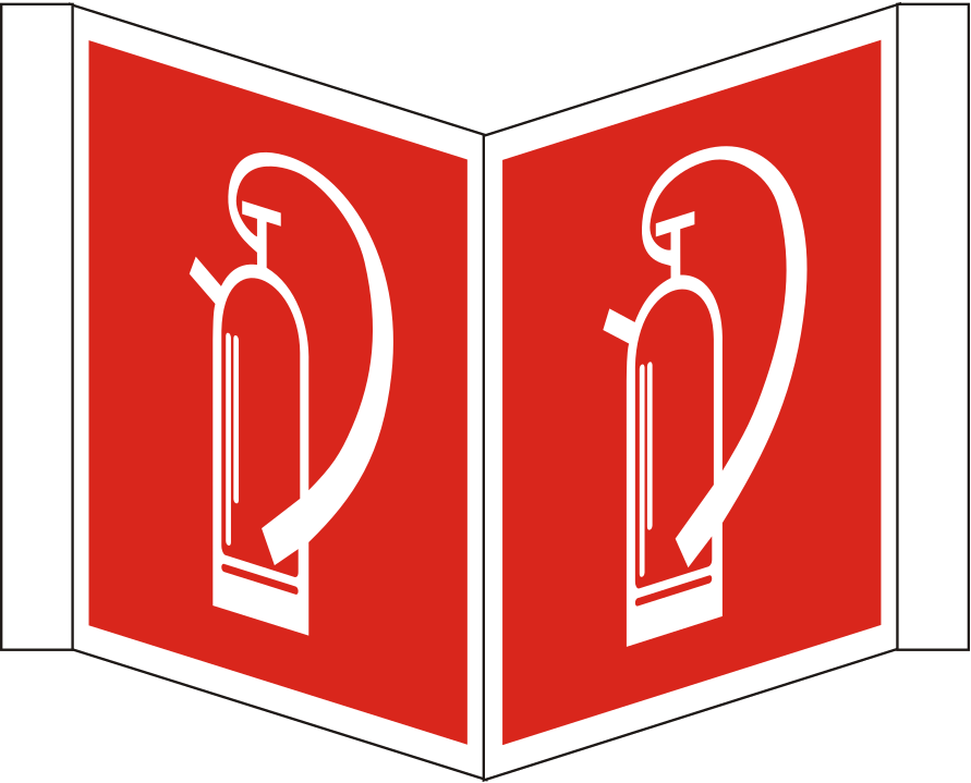 Nasenschild Feuerlöscher