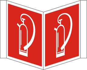 Nasenschild Feuerlöscher