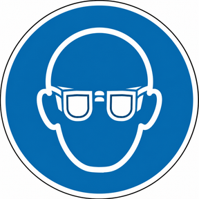 Gebotsschild Augenschutz benutzen – ISO 7010
