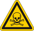 Warnschild Warnung vor giftigen Stoffen – ISO 7010