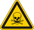 Warnschild Warnung vor giftigen Stoffen
