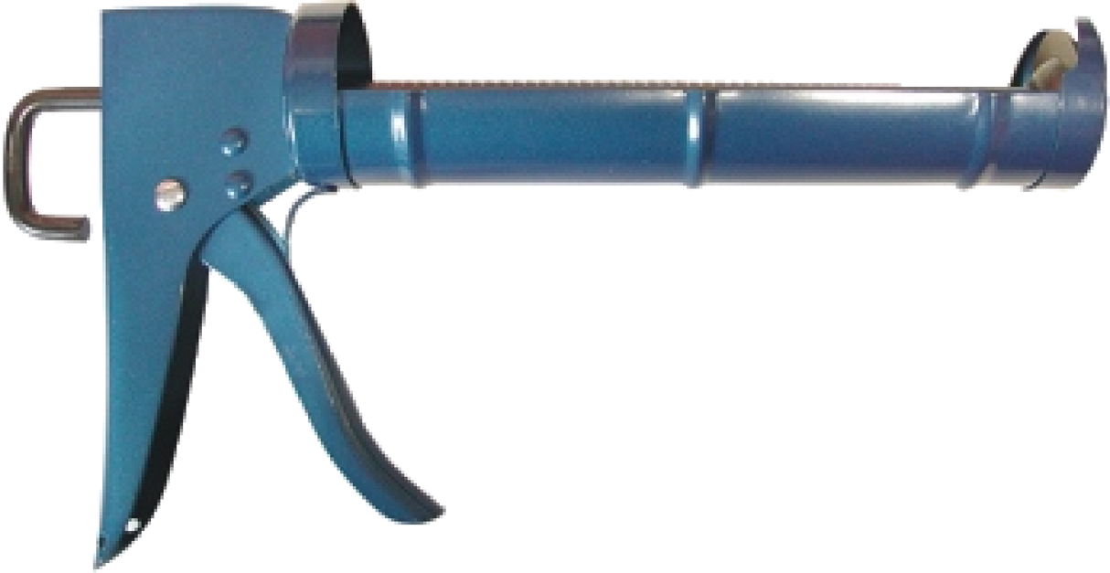 Halbschalenpistole aus Stahlblech