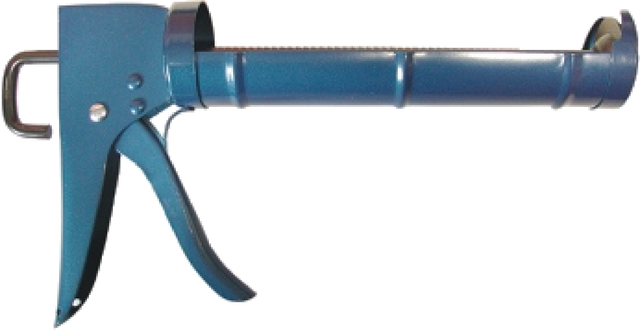 Halbschalenpistole aus Stahlblech