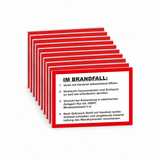 Handhabungsfolie Wandhydrant – Für formfesten Schlauch – Mehrfachpack