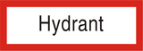 Brandschutzschild "Hydrant"