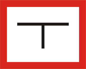 Brandschutzschild Hydrantenkennzeichnung