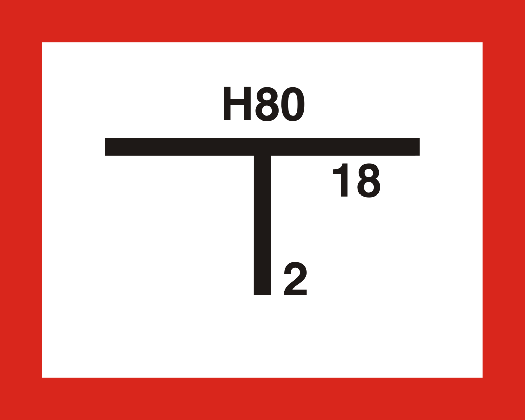 Brandschutzschild Hydrantenkennzeichnung,