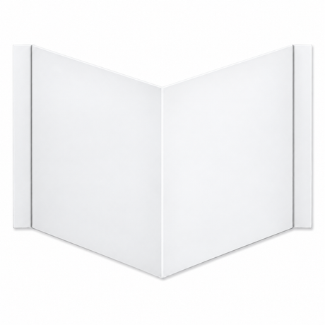 Nasenschild neutral – 100x100x25mm, 150 x 150 mm, 200 x 200 mm, 300 x 300 mm