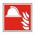 Brandschutzschild „Mittel und Geräte zur Brandbekämpfung“ – ISO 7010 – Kunststoff 1 mm