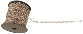 Knotenkette, vernickelt