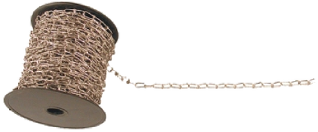 Knotenkette, vernickelt