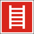 Brandschutzschild Feuerleiter