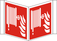 Nasenschild Löschschlauch – ISO 7010