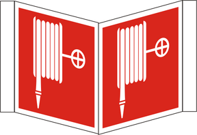 Nasenschild Löschschlauch
