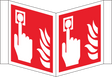 Nasenschild Brandmelder – ISO 7010