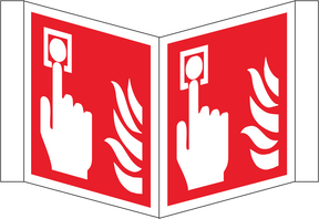 Nasenschild Brandmelder – ISO 7010