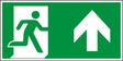 Rettungswegschild geradeaus – ISO 7010 – E002
