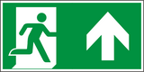 Rettungswegschild geradeaus – ISO 7010 – E002