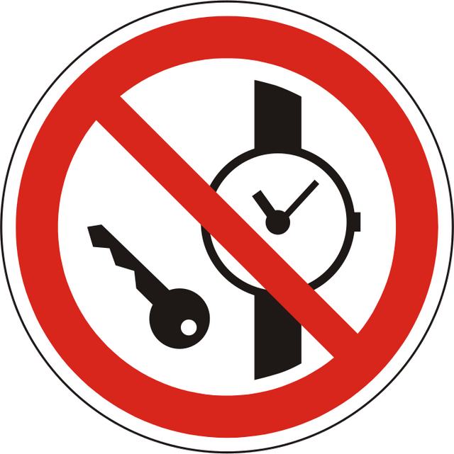 Verbotsschild P008 – ISO 7010