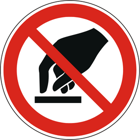 Verbotsschild P010 – ISO 7010