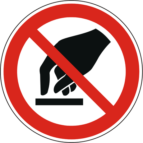 Verbotsschild P010 – ISO 7010