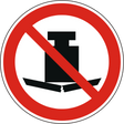 Verbotsschild P012 – ISO 7010
