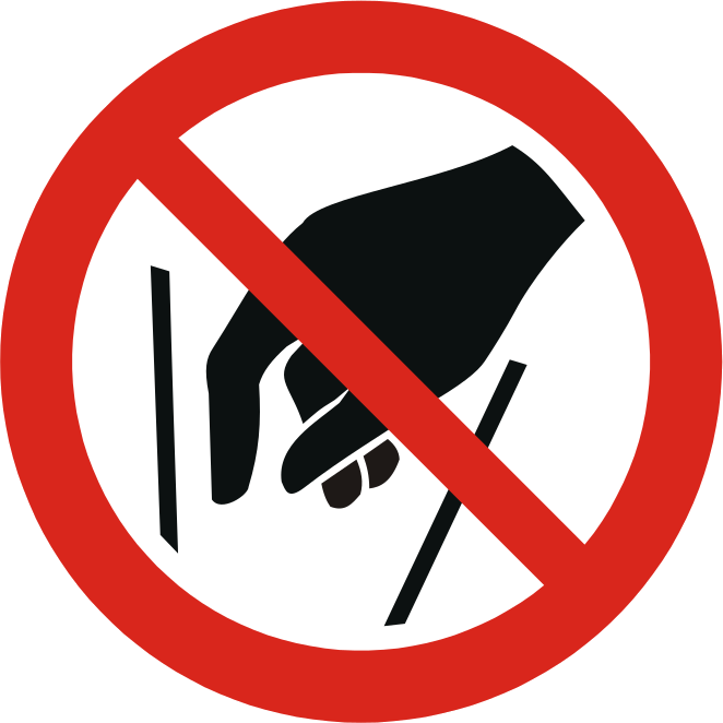 Verbotsschild P015 – ISO 7010