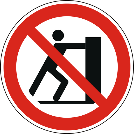 Verbotsschild P017 – ISO 7010