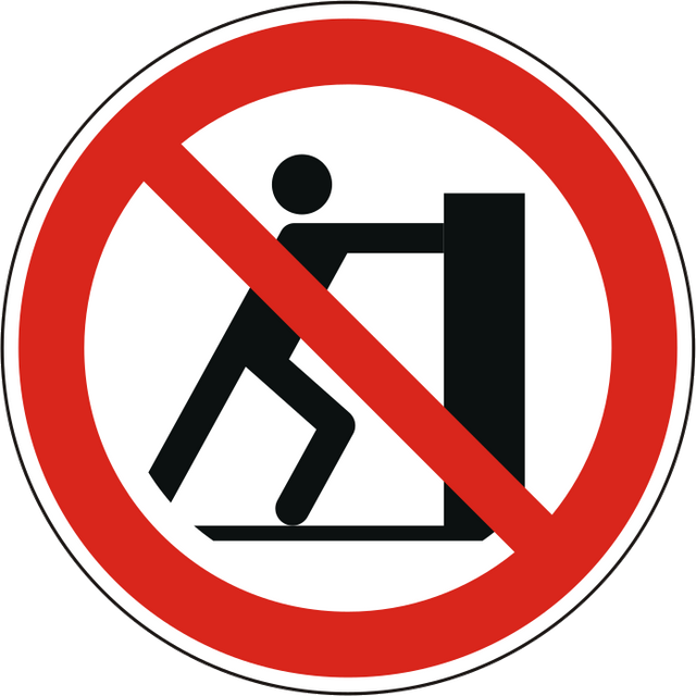 Verbotsschild P017 – ISO 7010
