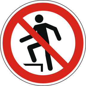 Verbotsschild P019 – ISO 7010