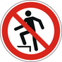Verbotsschild P019 – ISO 7010
