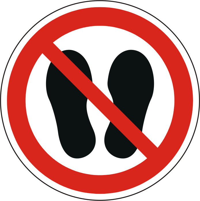 Verbotsschild P024 – ISO 7010