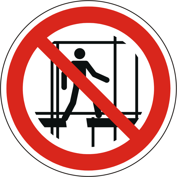 Verbotsschild P025 – ISO 7010