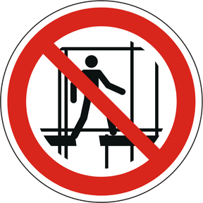 Verbotsschild P025 – ISO 7010