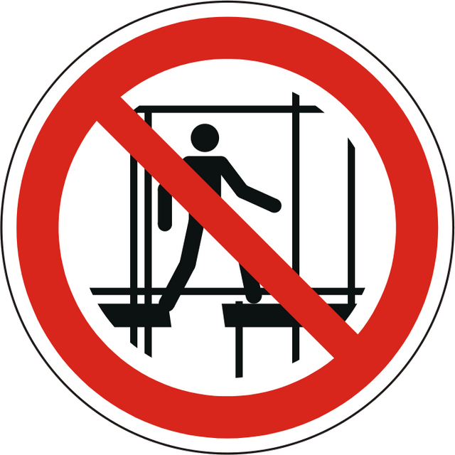 Verbotsschild P025 – ISO 7010