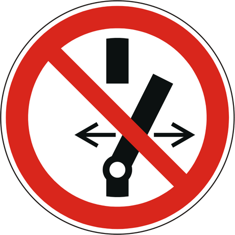Verbotsschild P031 – ISO 7010
