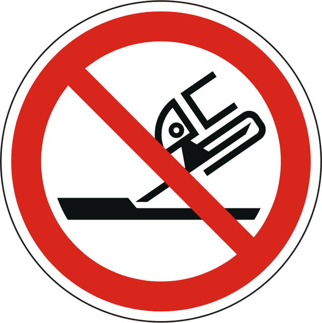 Verbotsschild P032 – ISO 7010