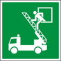 Rettungsschild Rettungsfenster – ISO 7010
