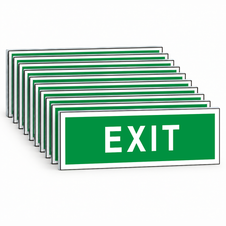 Rettungsschild "Exit" – Mehrfachpack
