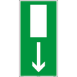Rettungswegschild "Notausgang"