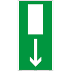 Rettungswegschild "Notausgang"
