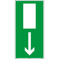 Rettungswegschild "Notausgang"