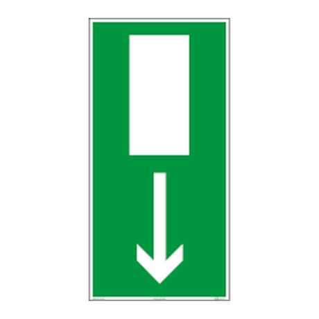 Rettungswegschild "Notausgang"