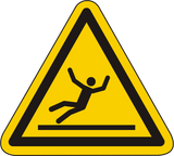 Warnschild Warnung vor Rutschgefahr – ISO 7010