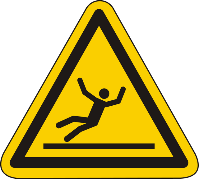 Warnschild Warnung vor Rutschgefahr – ISO 7010