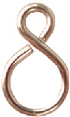 S-Haken, vernickelt