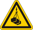 Warnschild Warnung vor schwebender Last – ISO 7010