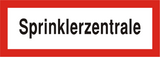 Brandschutzschild "Sprinklerzentrale"